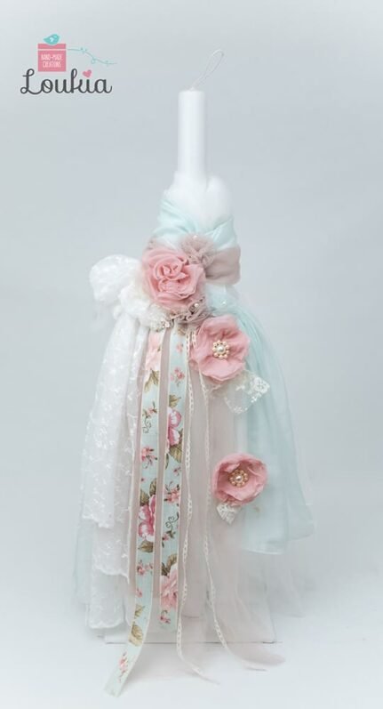 lampada touli floral kordela