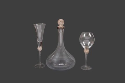 2 991 ΚΑΡΑΦΑ SK2311588 32cm ΠΟΤΗΡΙ SP2300760 22cm ΠΟΤ. ΣΑΜΠΑΝΙΑΣ SS2311580 H28cm